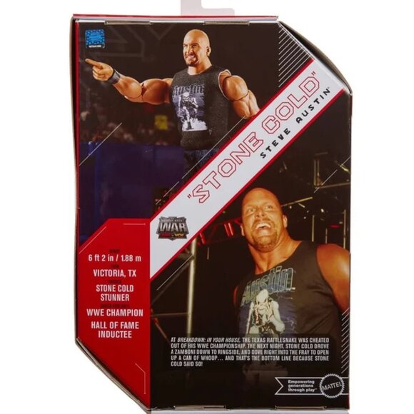 WWE ULTIMATE EDITION Monday Night War Exclusive "Stone Cold" Steve Austin Figure - Picture 2 of 6